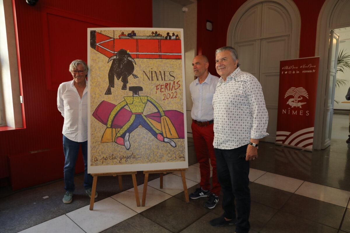 Nimes presenta los carteles de su Feria de la Vendimia