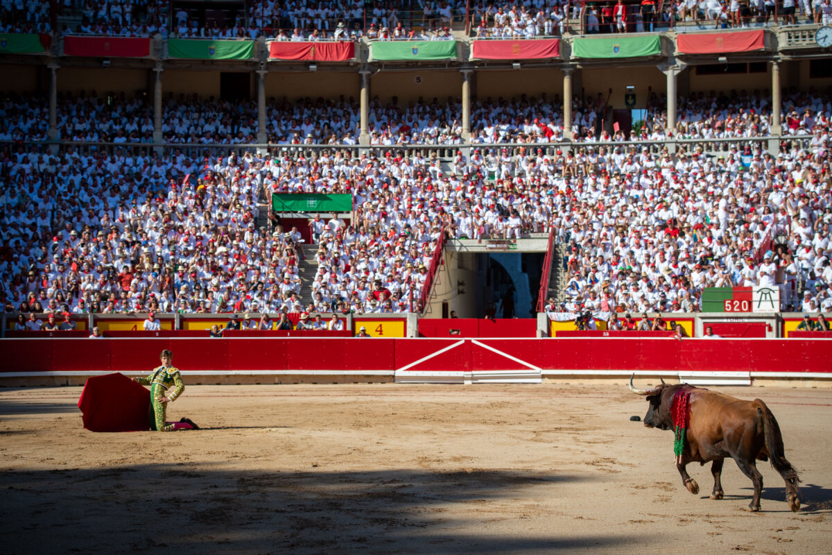 Tarde gris marengo en Pamplona