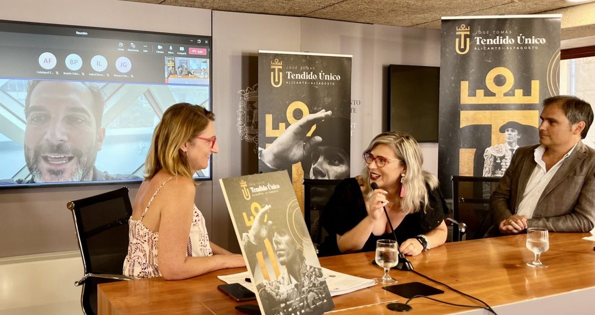 Alicante presenta Tendido Único, la "fan zone" en torno a José Tomás