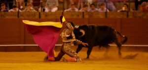 Miguel de Juan, ejecutando la larga cambiada previa al grave percance.