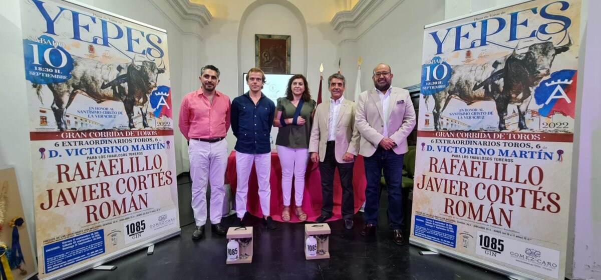 Victorino Martín debutará en Yepes con una terna de valientes