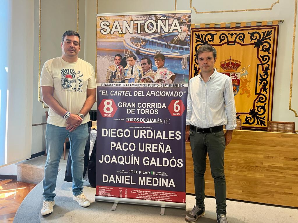 Atractivo cartel en Santoña para el 8 de septiembre