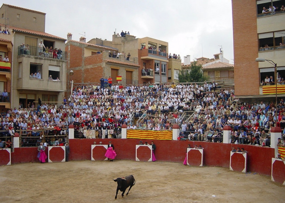 Victorino Martín torea victorinos en Benassal