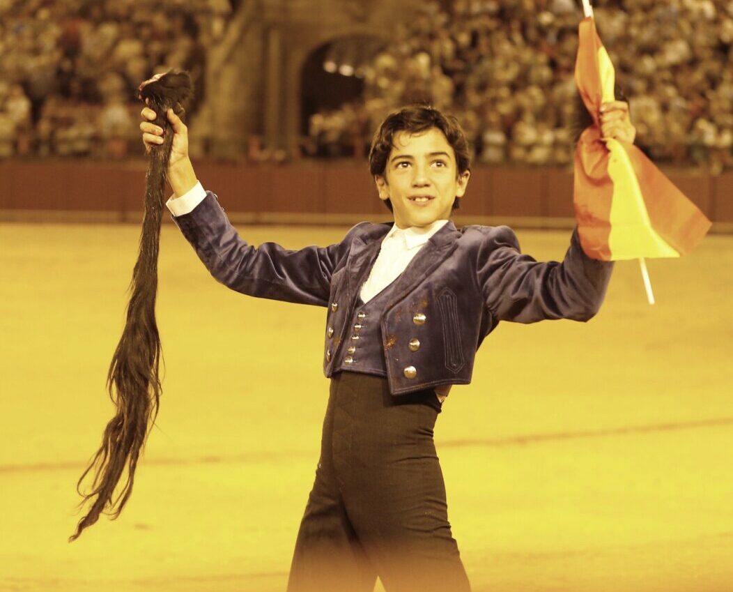 Marco Pérez, ganador del I Trofeo Prodigio que entrega la ganadería de López Gibaja