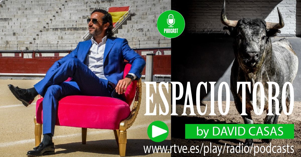 Nace "Espacio Toro", el podcast taurino de RTVE bajo la dirección de David Casas