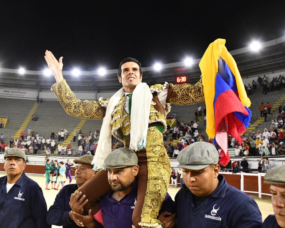 Emilio de Justo cierra a lo grande la Feria de Cali