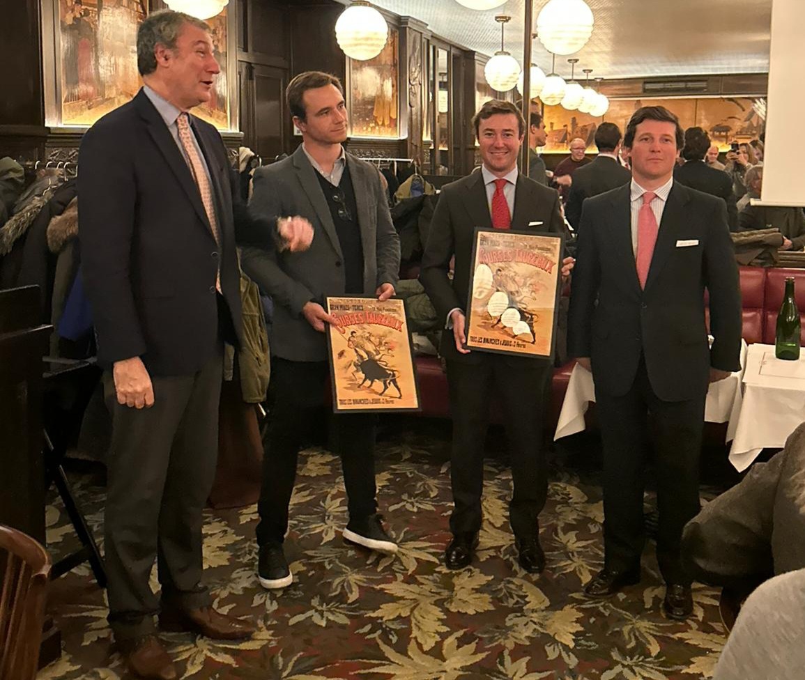 Daniel Luque y La Quinta, premiados por el Club Taurino de París