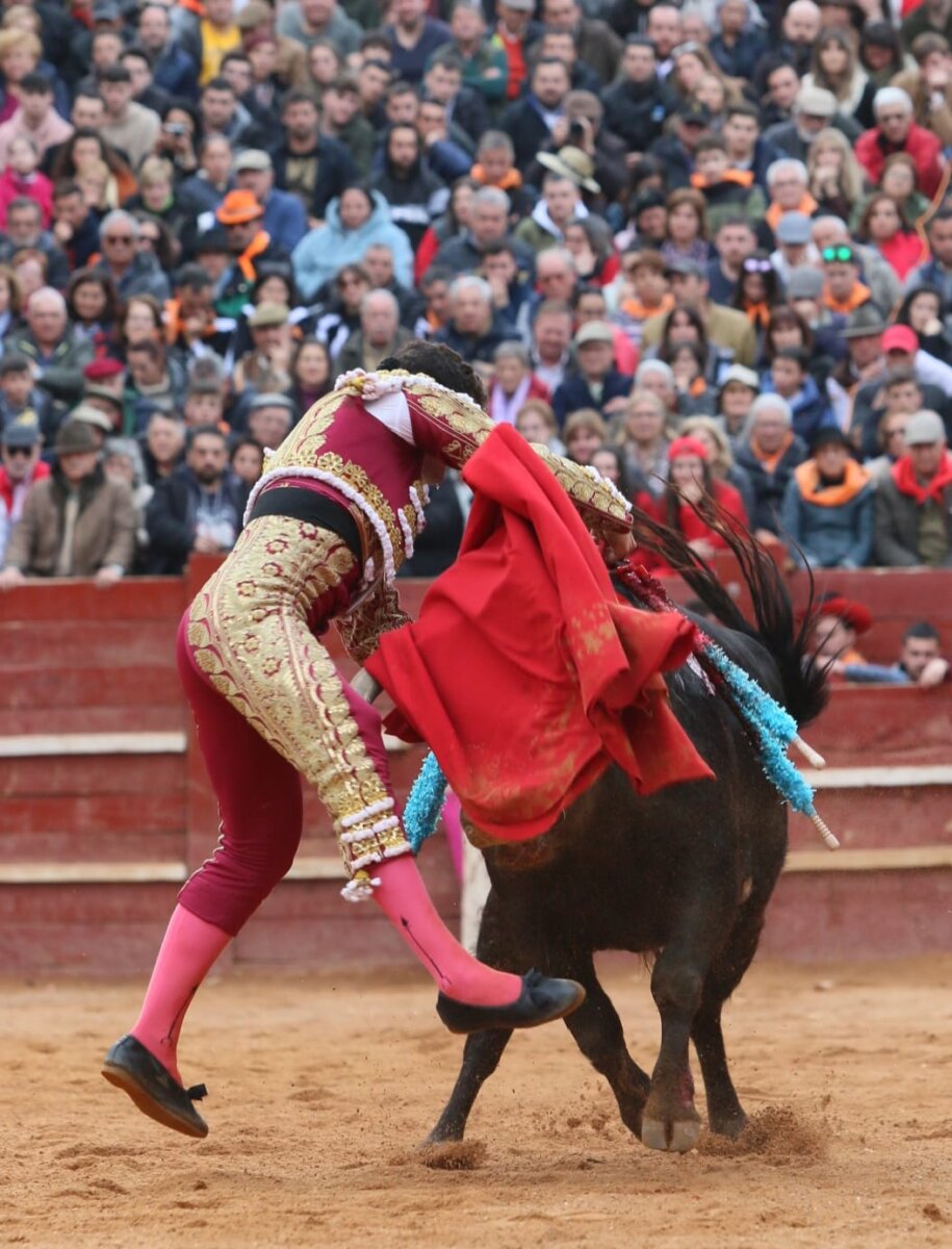 Valentín Hoyos, cornada grave en Ciudad Rodrigo