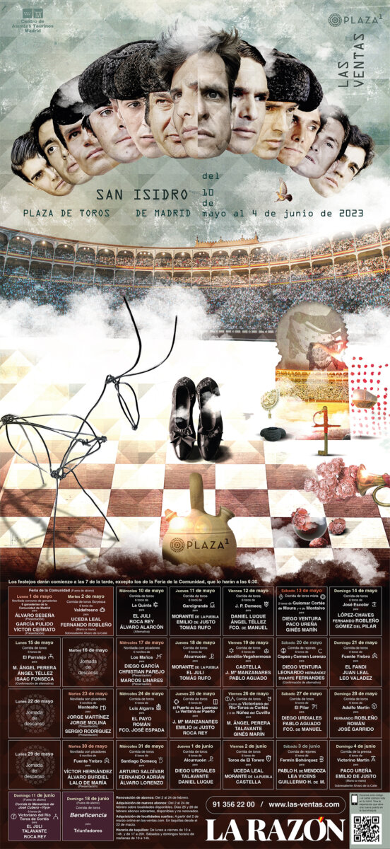 El cartel de San Isidro, el primer NFT de la historia de la tauromaquia