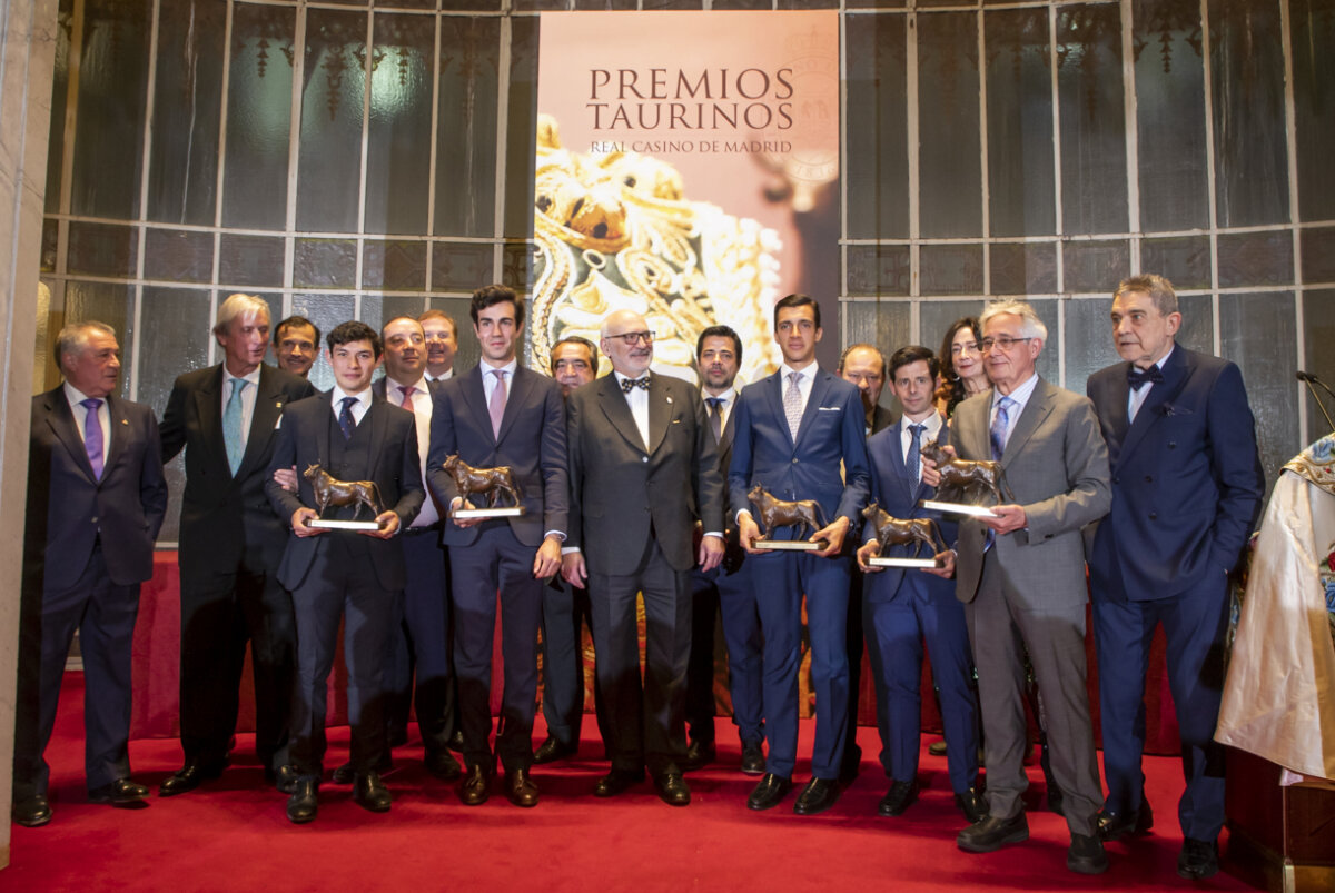 El Real Casino de Madrid entrega sus XXVI Premios Taurinos a los mejores de San Isidro