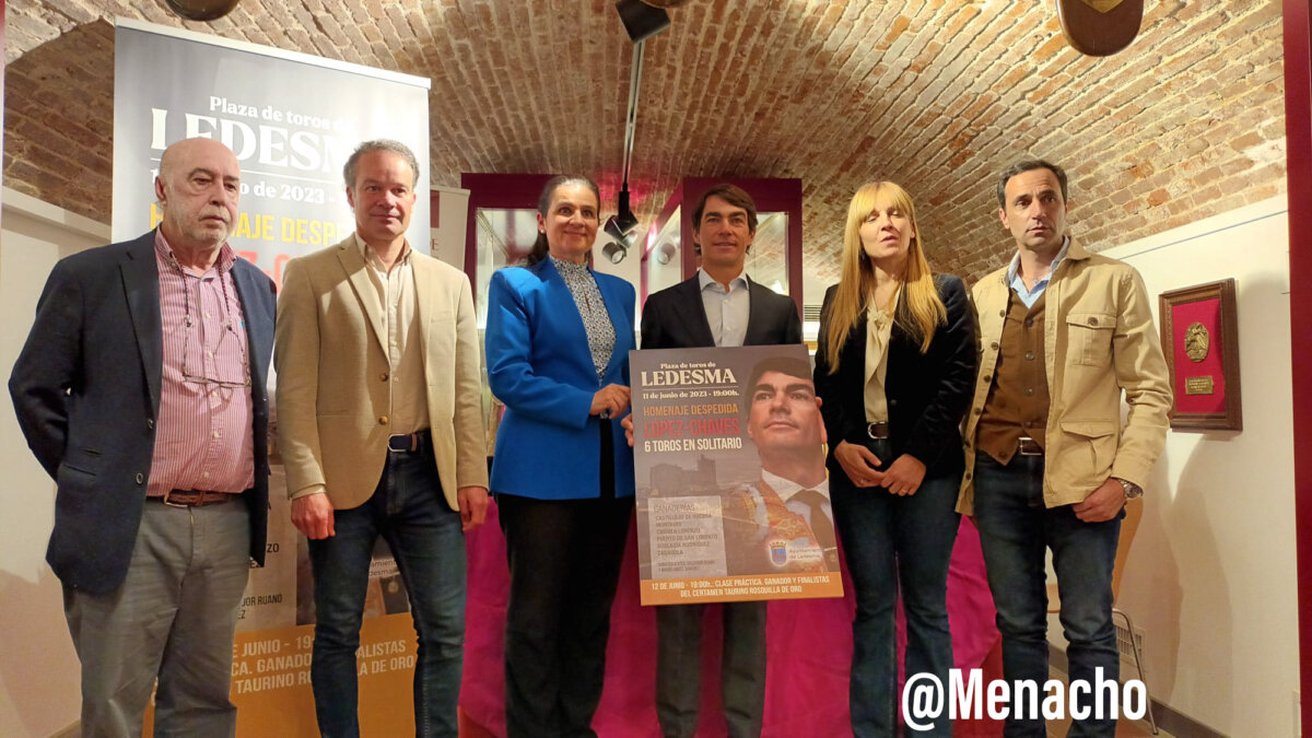 López-Chaves, seis toros como único espada para despedirse de sus paisanos