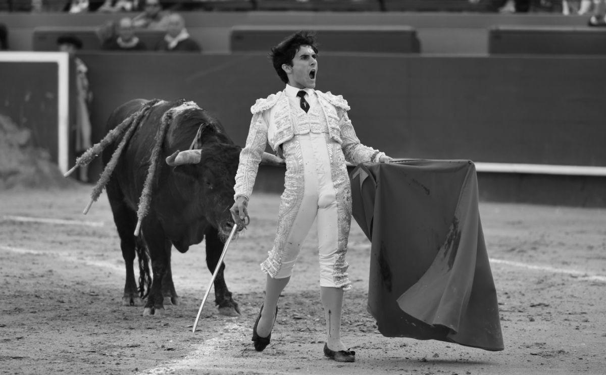 Alarcón, que anda a las puertas de la alternativa, cumplió con las expectativas. Foto: Sasha Gusov