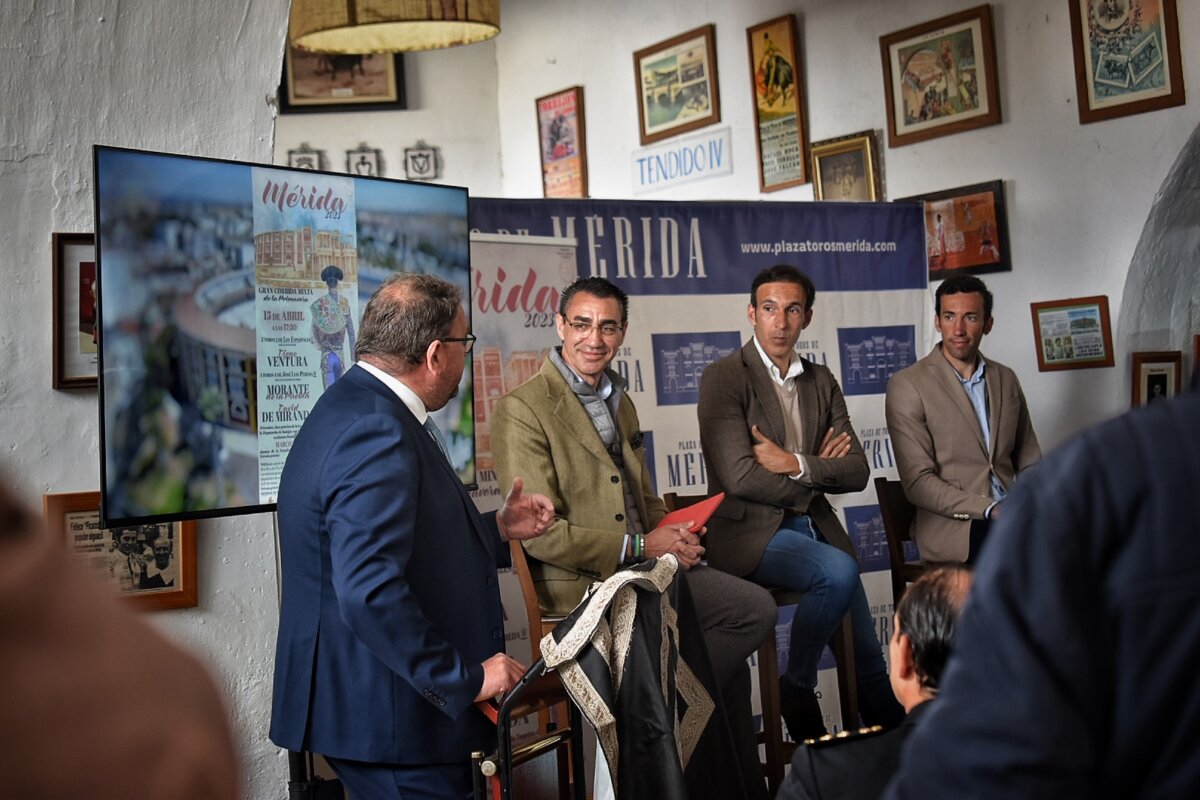 José Luis Pereda presenta en Mérida una "Extraordinaria Corrida de Primavera"