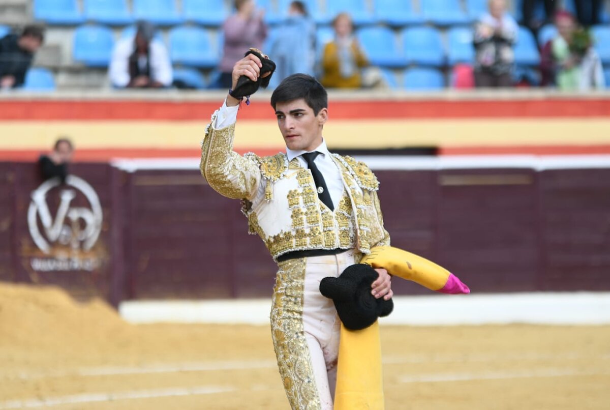 Jesús de la Calzada, valerosa mañana en Villa del Prado