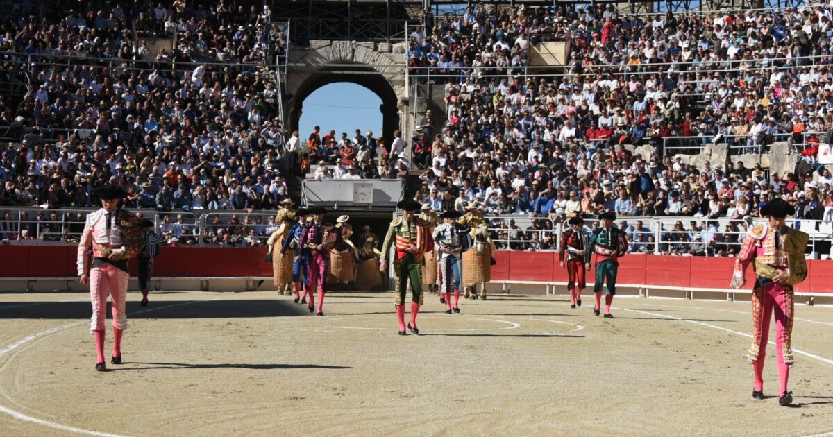 Festival homenaje al ganadero Cyril Colombeau en Arles