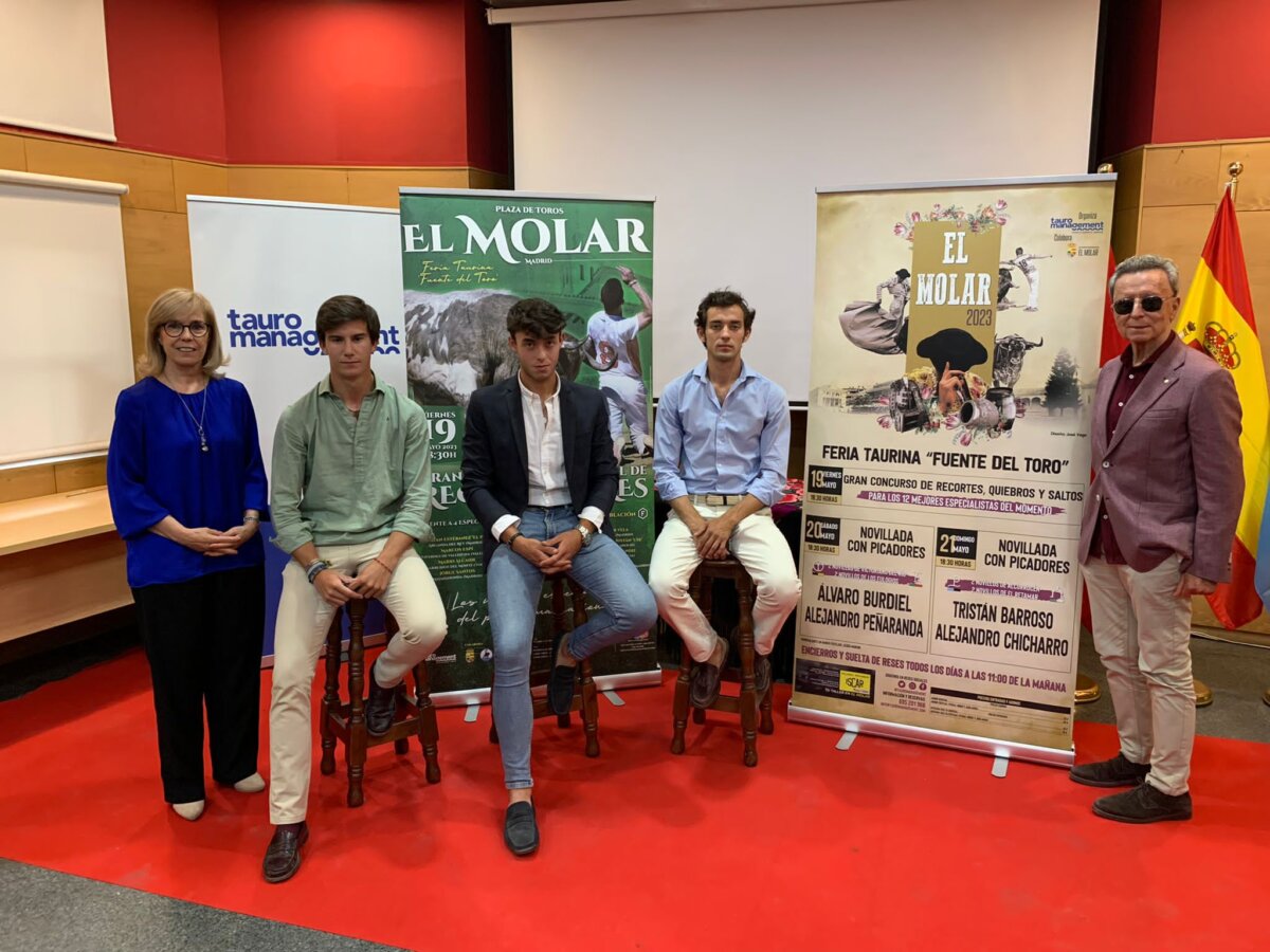 La feria taurina de El Molar contará con dos novilladas picadas