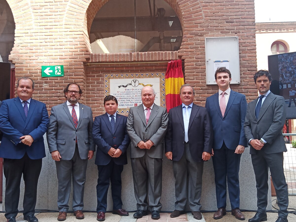 Duplicado, de Victoriano del Río, ya está en el muro de los bravos en Las Ventas