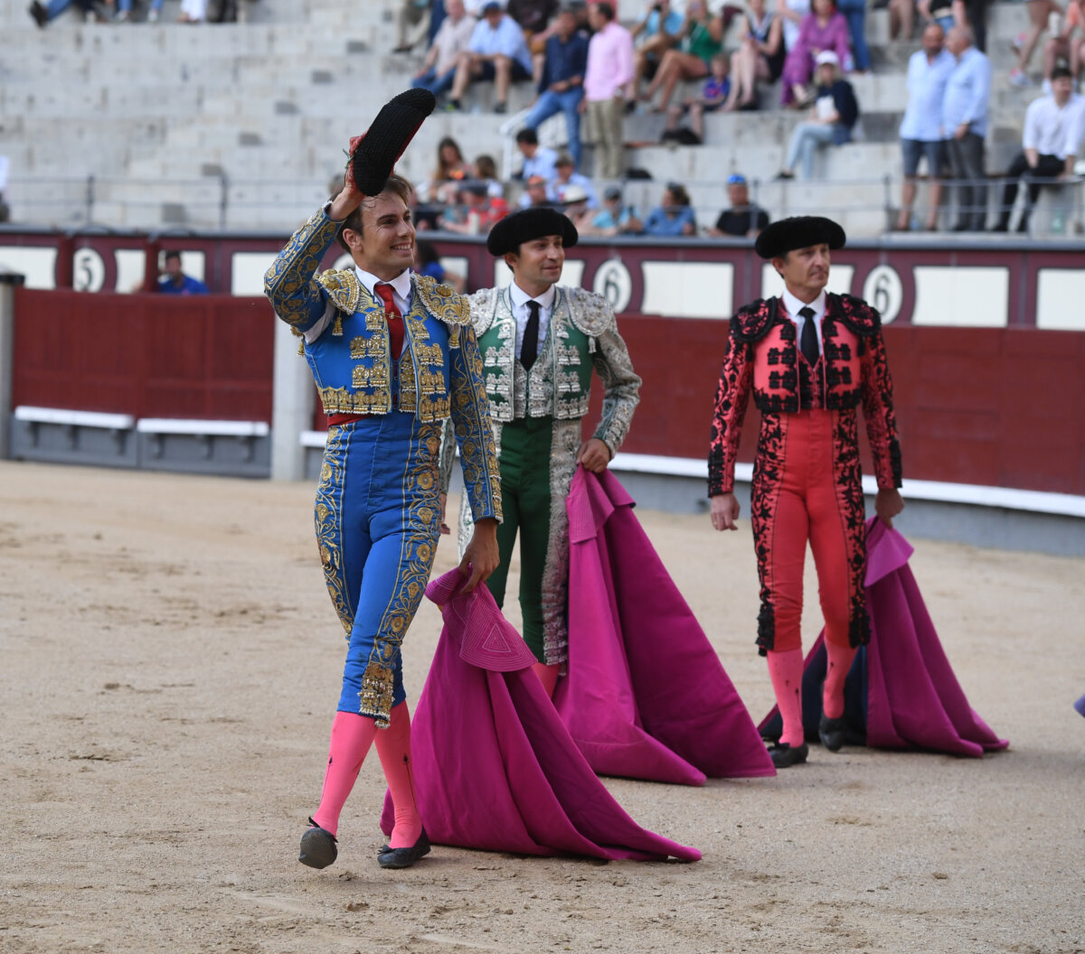 Luis Pasero, seria presentación en Las Ventas