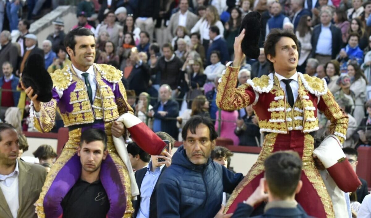 Emilio de Justo y Roca Rey, apasionada tarde de toreo en Valladolid