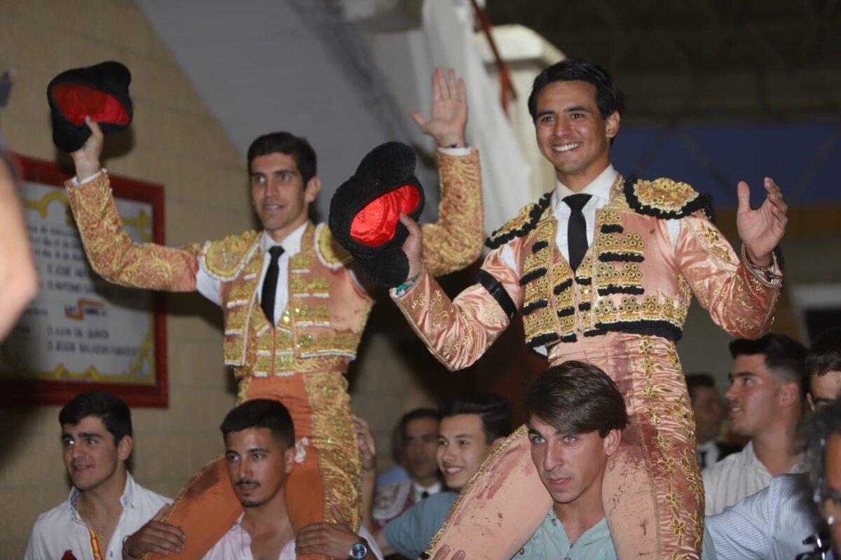 José Antonio Valencia, El Melli y la ganadería El Torero, grandes en Los Barrios