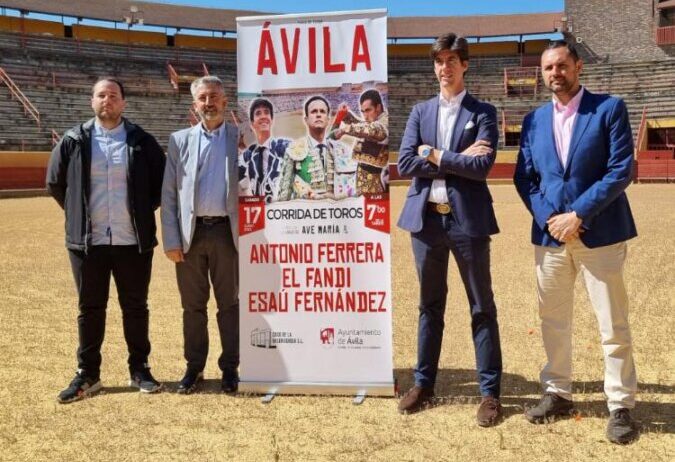 Ferrera, El Fandi y Esaú Fernández, anunciados en Ávila