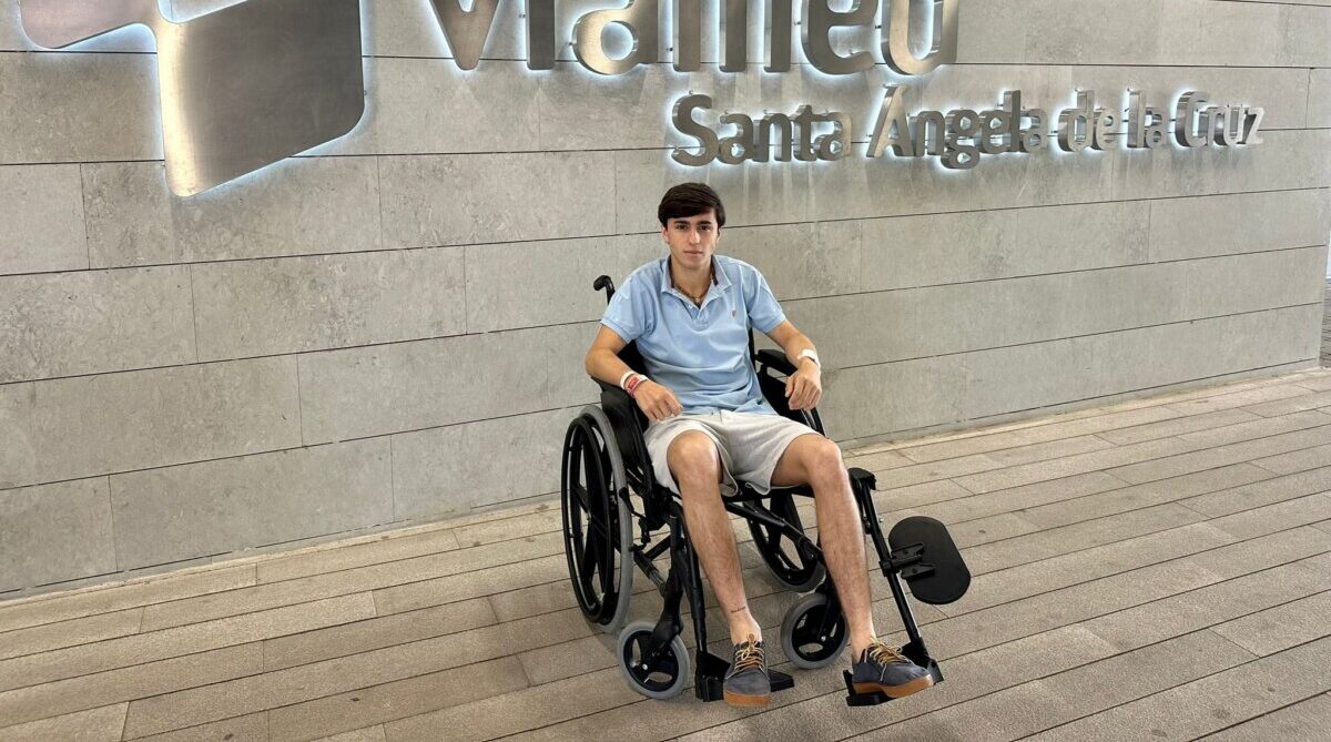 Marcos Linares recibe el alta hospitalaria