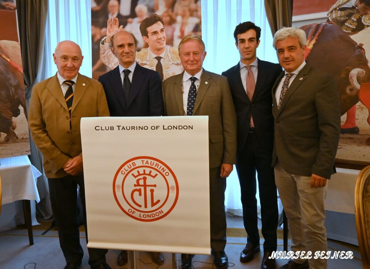 Tomás Rufo, homenajeado por el Club Taurino de Londres