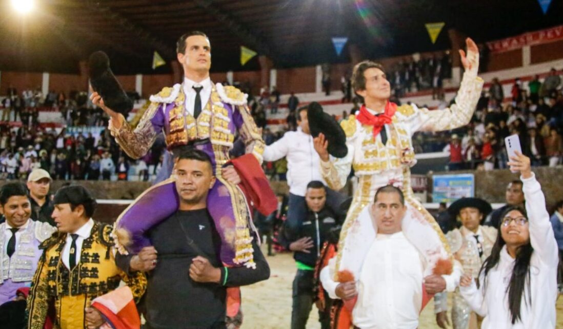 El Fandi, David Galván y Roca Rey, terna de categoría en Chota