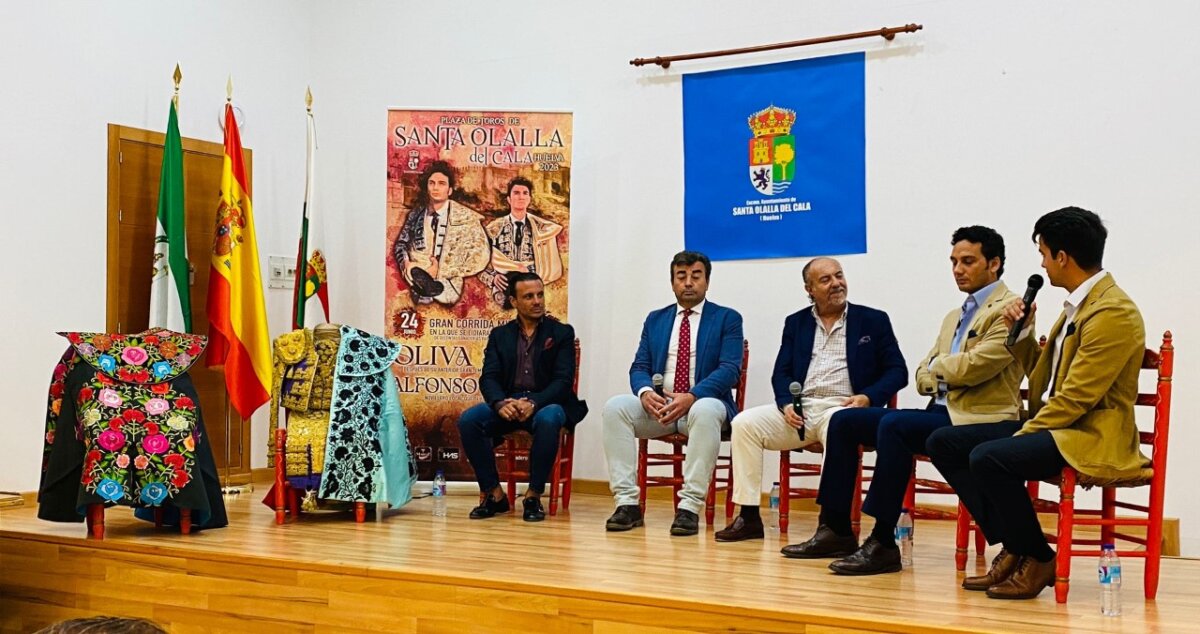 Santa Olalla del Cala presenta un festejo mixto para el 24 de junio