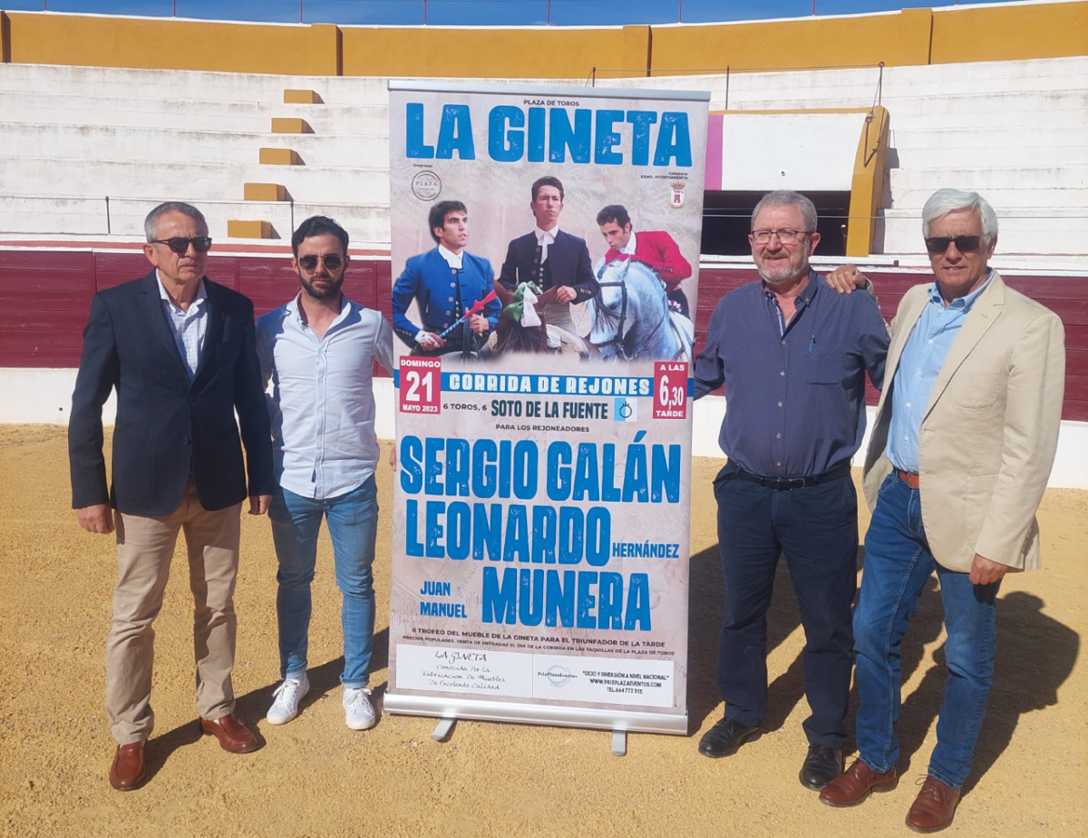 La Gineta dará una corrida de rejones el próximo 21 de mayo