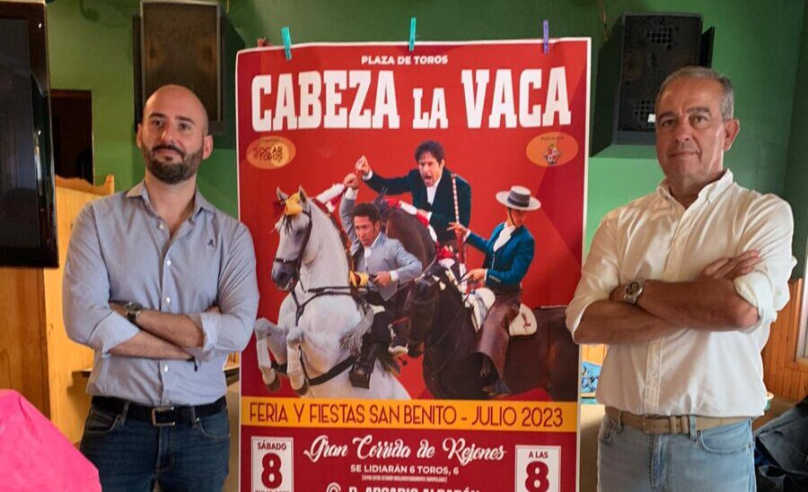 Una corrida de toros de rejones para las fiestas de Cabeza la Vaca
