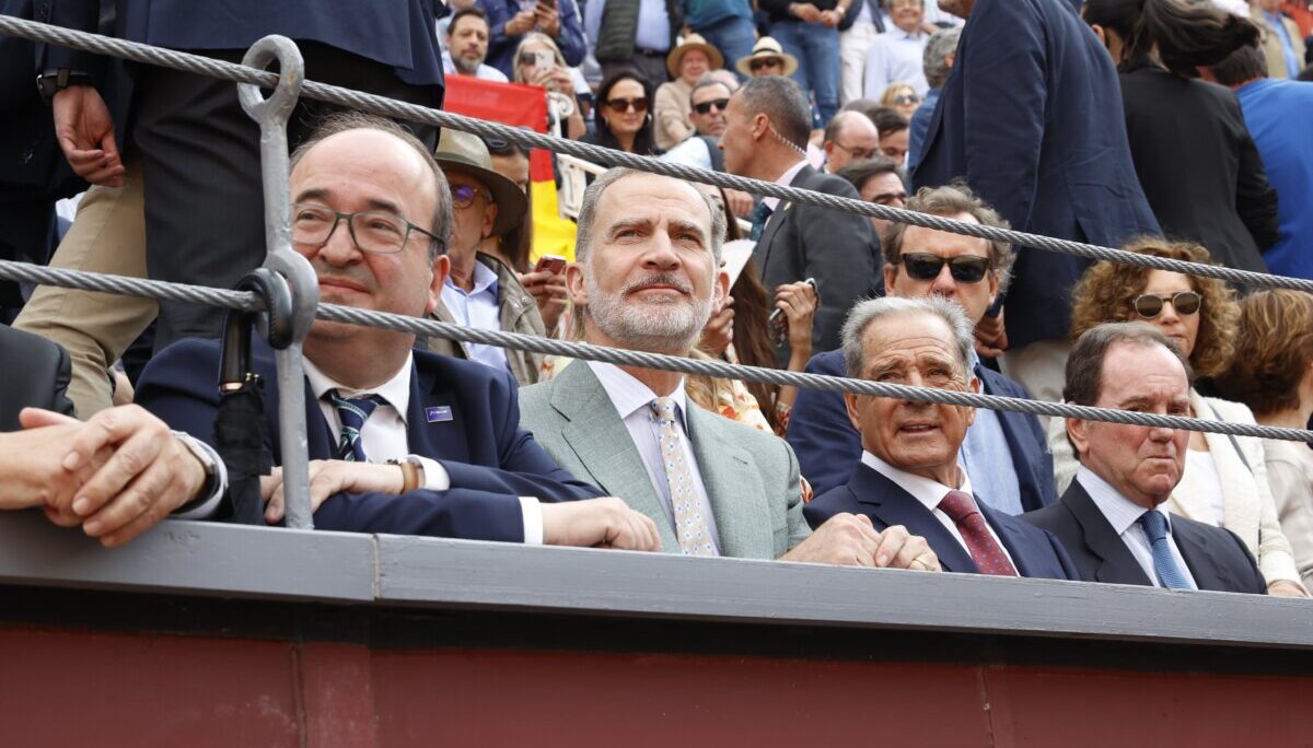 El rey Felipe VI preside la Corrida de la Prensa en Las Ventas