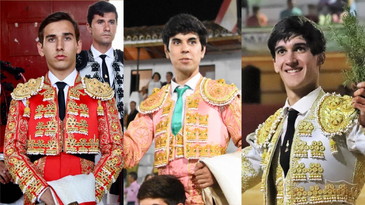 Ismael Martín, Sergio Sánchez y El Mella se disputarán el I Circuito de Novilladas de Extremadura