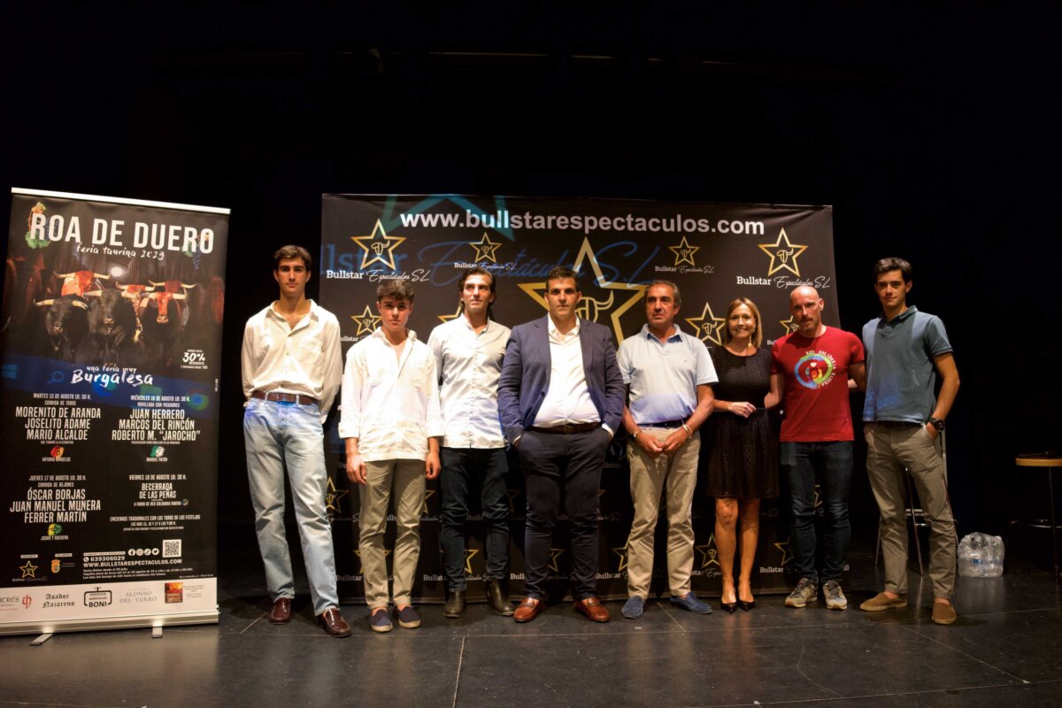 Mario Alcalde, alternativa con toros de Bañuelos en Roa de Duero