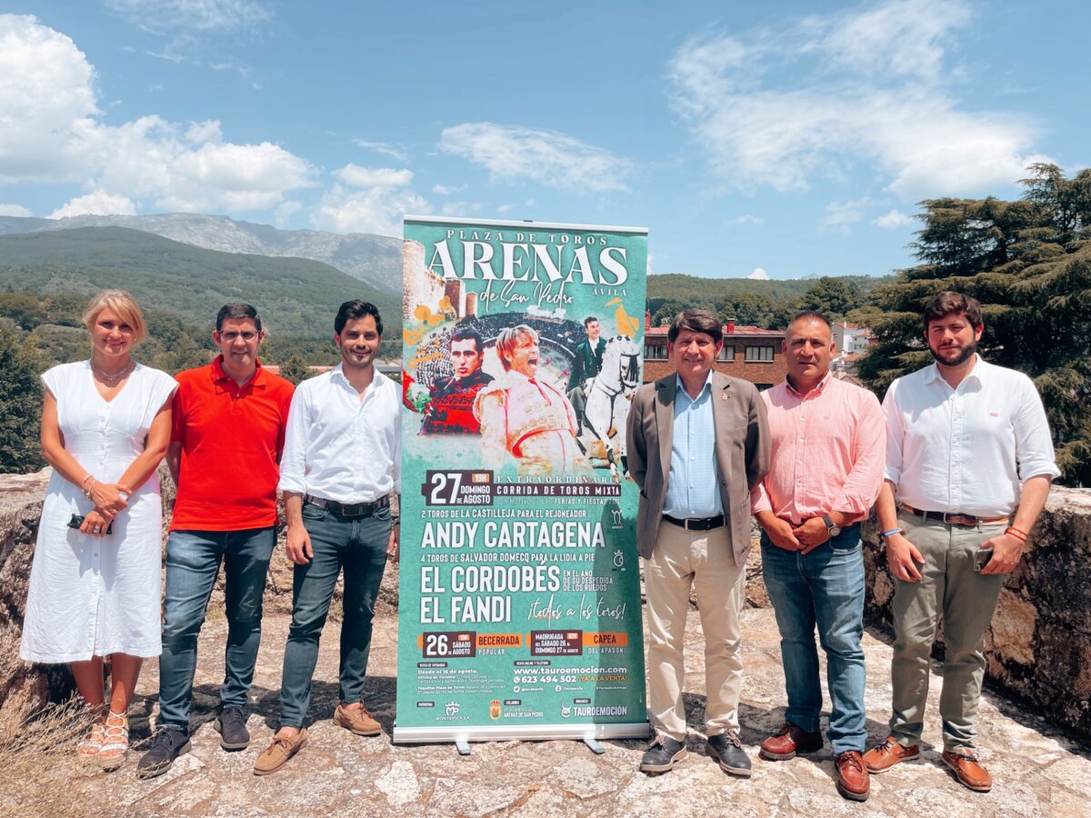 El Cordobés se despedirá de Arenas de San Pedro con una corrida mixta