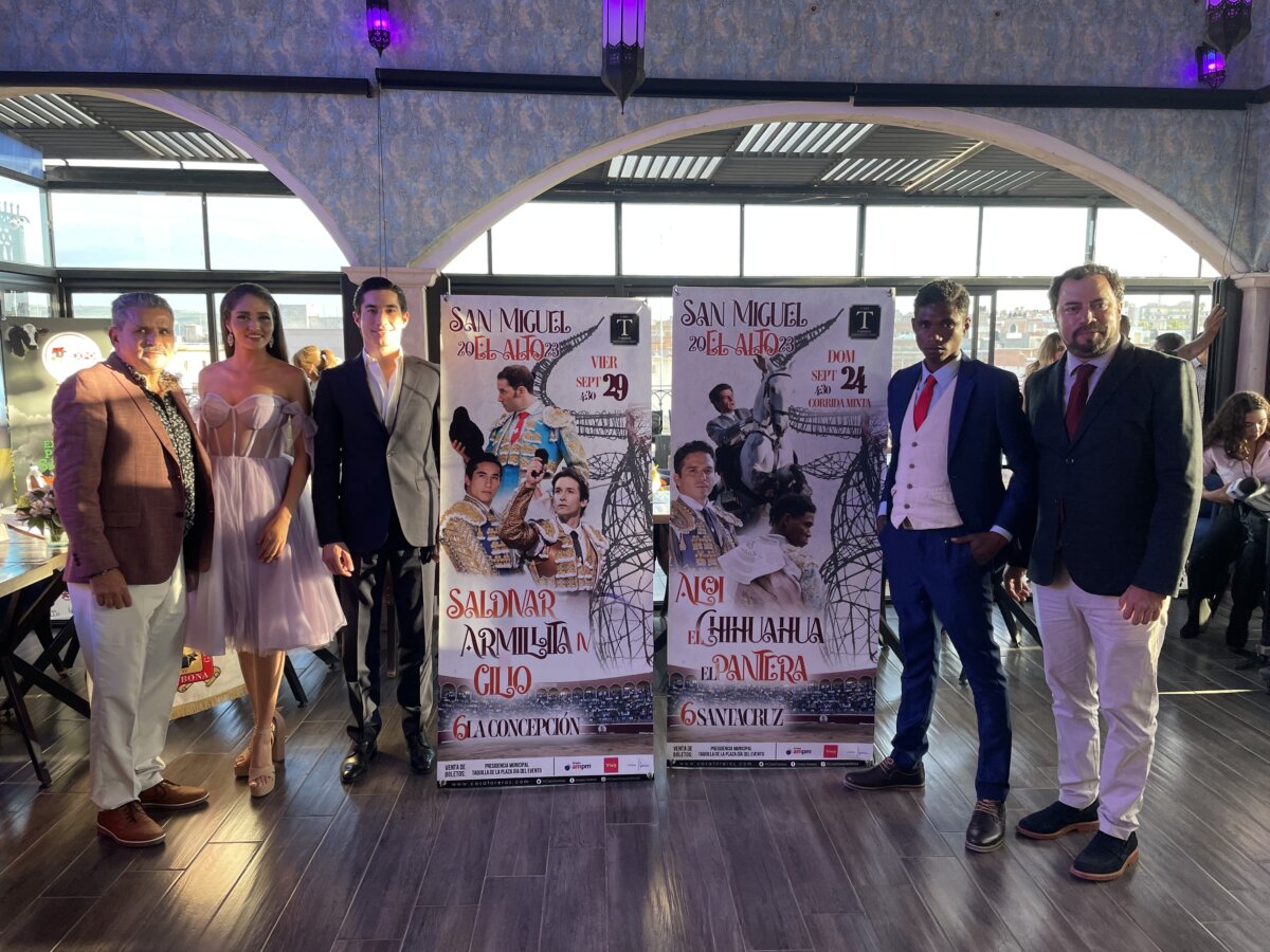 San Miguel El Alto da a conocer las combinaciones de su feria taurina