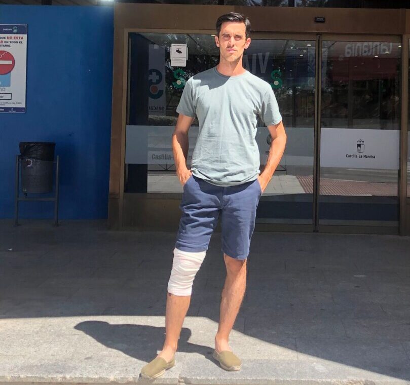 Mario Palacios recibe el alta hospitalaria tras la cogida de Marchamalo