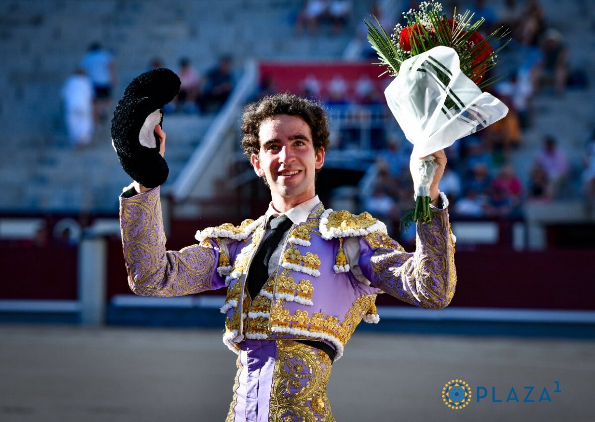 Hernández y Burdiel, listón alto en la novillada de Madrid