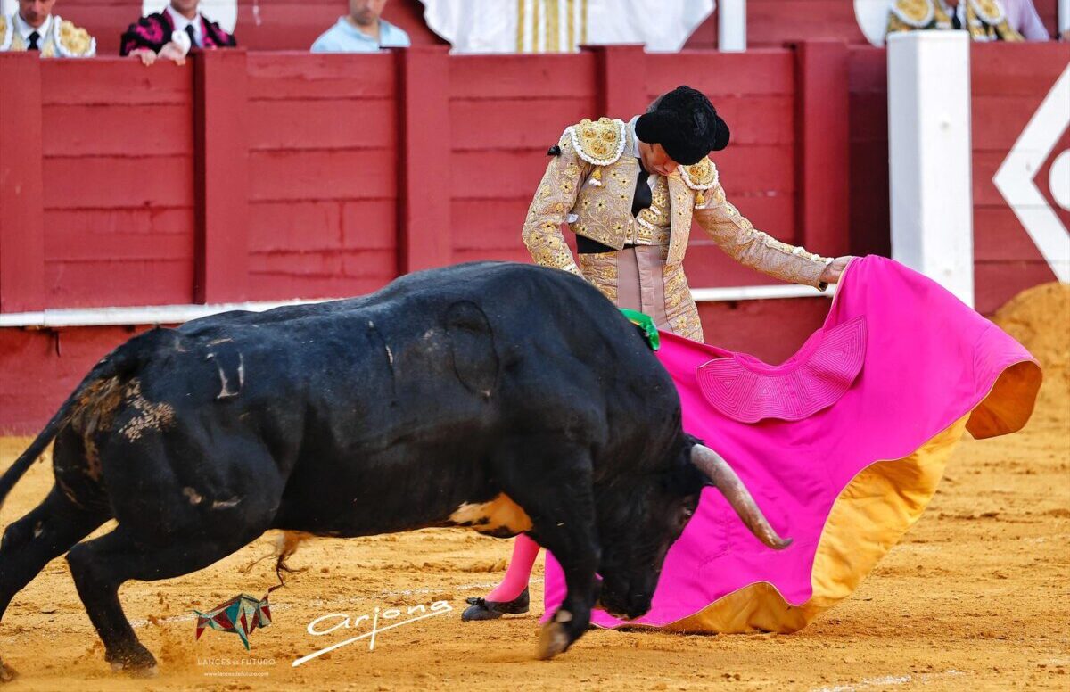 Oreja para José Garrido con descastados toros de Pallarés en Málaga