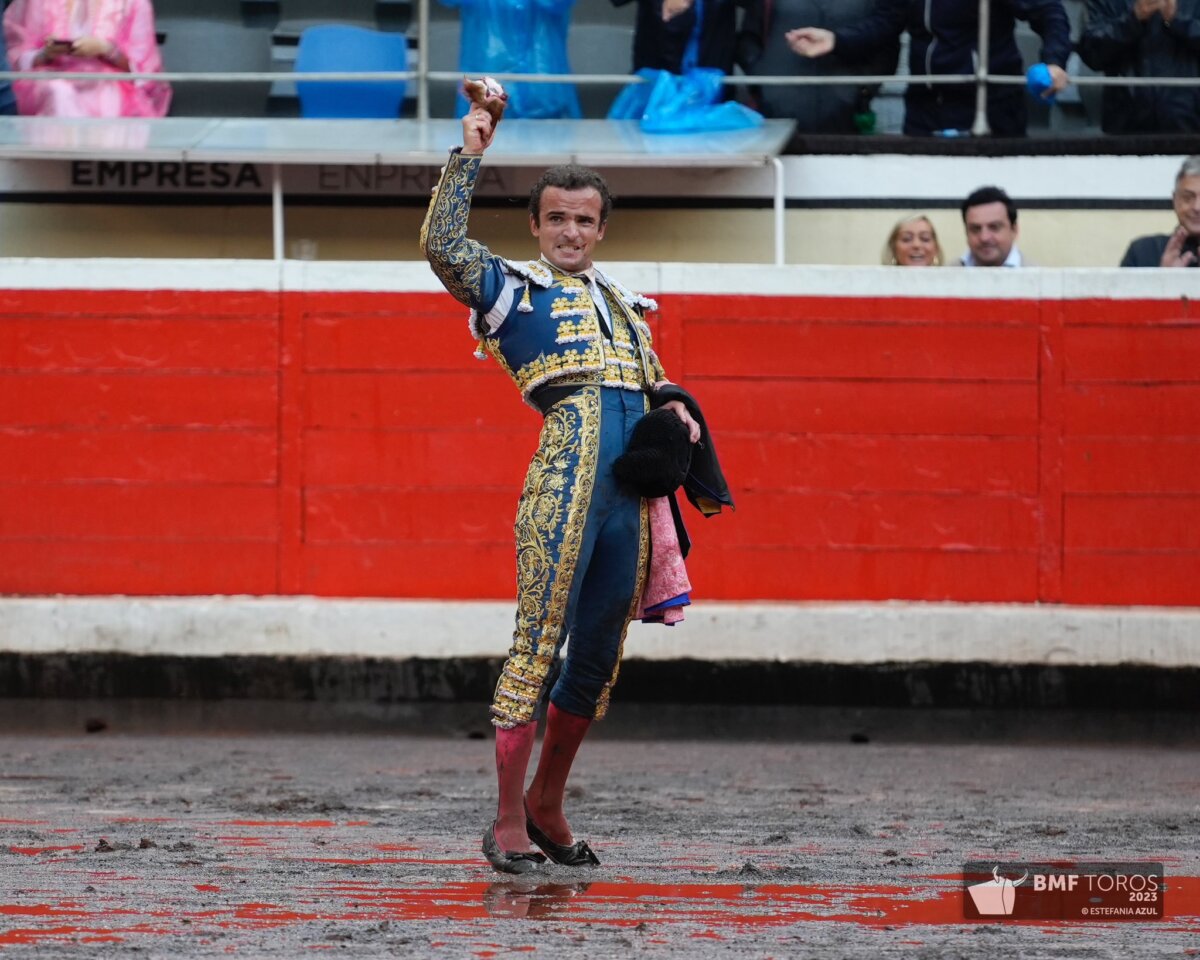 Valor de Damián Castaño bajo la lluvia para cerrar la feria de Bilbao