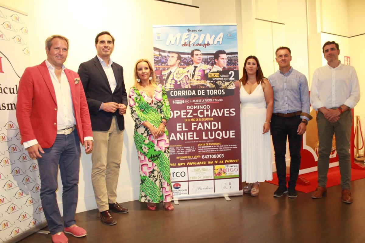 López Chaves se despedirá de Medina del Campo el 2 de septiembre
