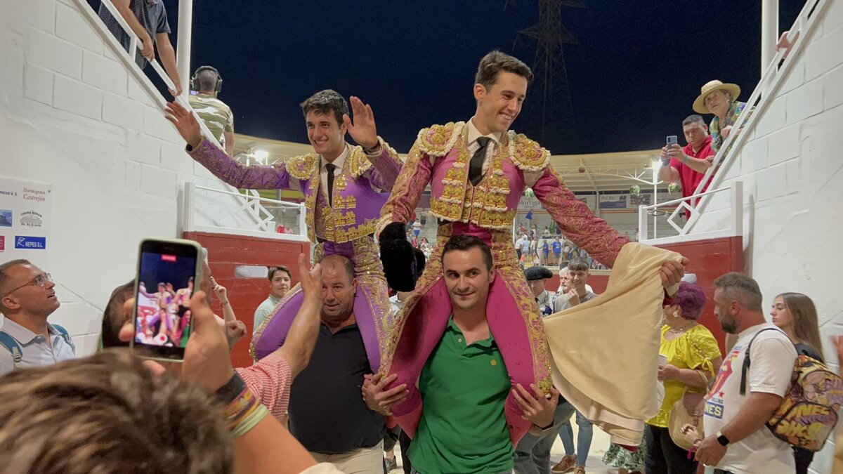 Jorge Molina y García Pulido quieren ser toreros