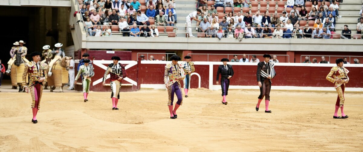 Los Hermoso, Urdiales y Borja Jiménez, encuentro taurino con la afición de Logroño