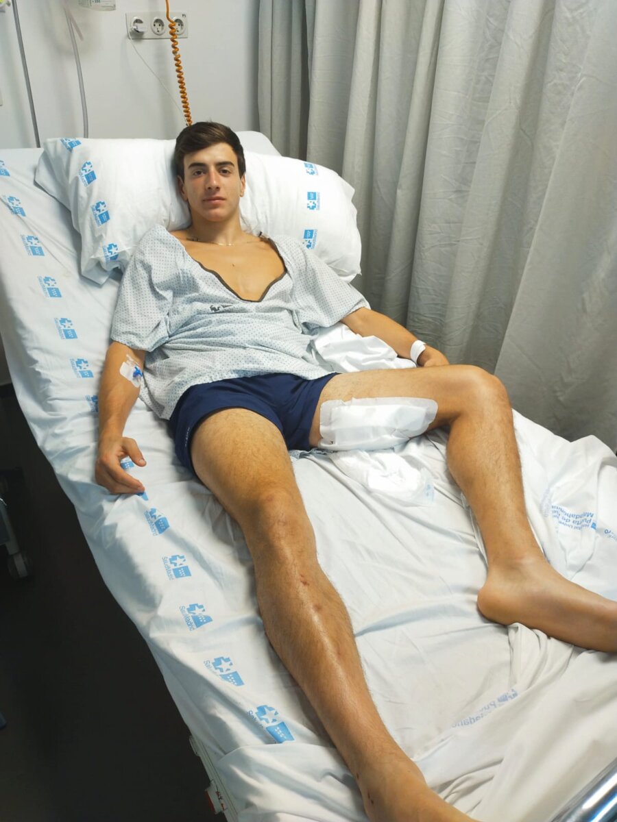 Nek Romero, intervenido de nuevo anoche de la cornada