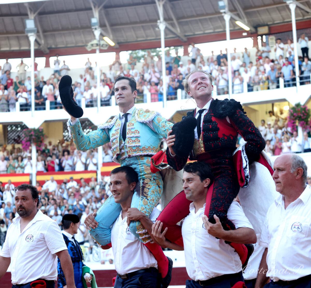 La torería de Luque y la entrega de Clemente abrochan a lo grande la feria de Dax