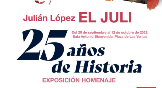 Las Ventas inaugura la exposición homenaje "El Juli: 25 años de historia"