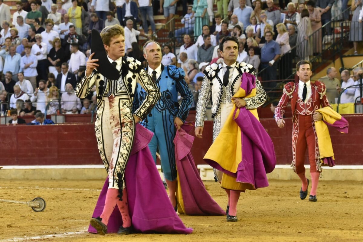 Borja Jiménez, en la última Feria del Pilar de Zaragoza.