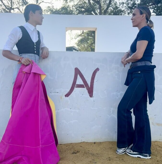 Cristina Sánchez apuesta por el novillero portugués Tomás Bastos