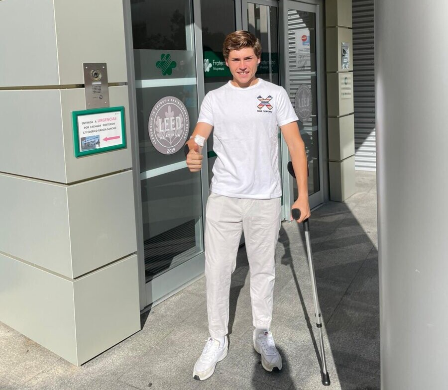 Álvaro Serrano recibe el alta hospitalaria tras la cogida de Madrid