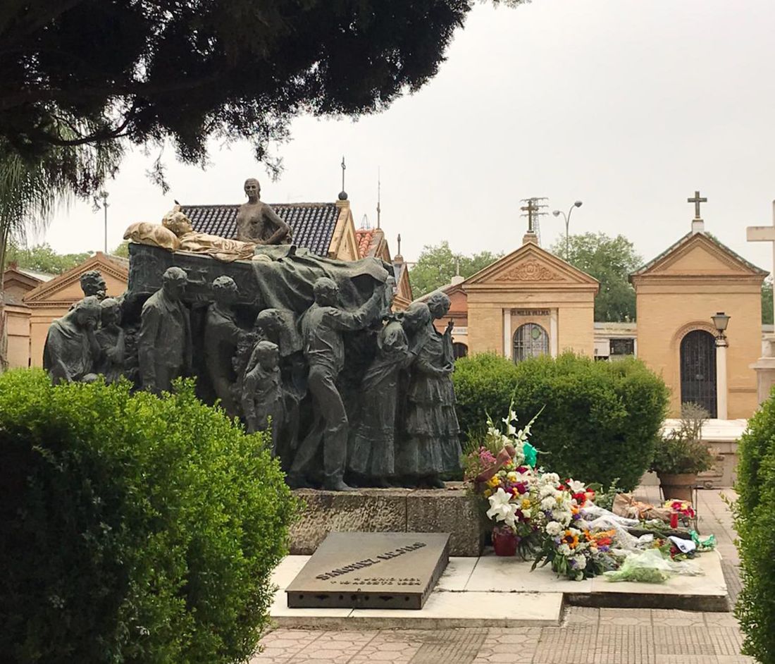 El monumento funerario de Joselito El Gallo en Sevilla, pendiente de su futuro